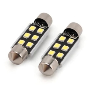 Set 2 Becuri LED FOXMAG24, 36mm Canbus pentru Plafoniera , Lampi numar Lumina Alba Premium - Img 4