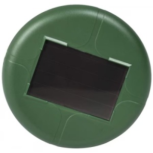 Set de 2 aparate antidaunatori, cartite, cu incarcare solara, fixare in pamant cu tarus, verde - Img 4
