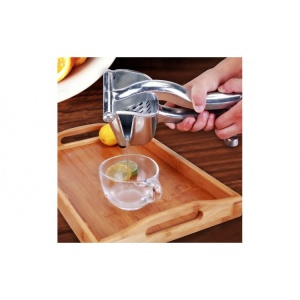 Storcator manual Foxmag24® presa citrice, fructe, material aluminiu, argintiu - Img 3