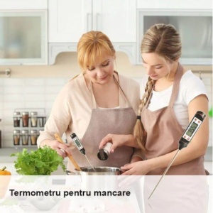 Termometru bucatarie digital, FOXMAG24, negru - Img 3