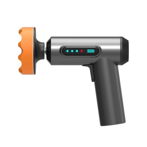 Aparat polish auto, cu dubla actiune, sistem de racire cu aer, 1300 Rpm, port de incarcare USB, gri - Img 2