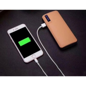 Baterie externa FOXMAG24, 3 port USB si lanterna, bej - Img 3