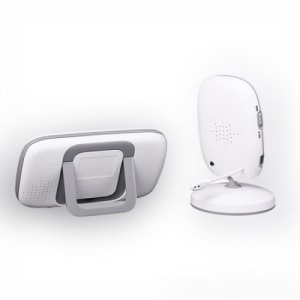 Camera Audio-Video si monitor, pentru supraveghere bebelusi, ecran HD XXL 3.2 Inch, LCD, alb - Img 3