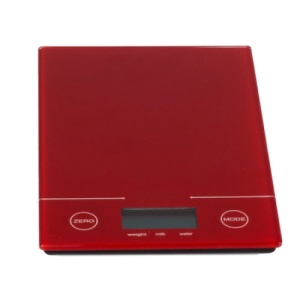 Cantar bucatarie digital, capacitate masurare 3 kg, functie TARA, picioruse antiderapante, rosu - Img 2