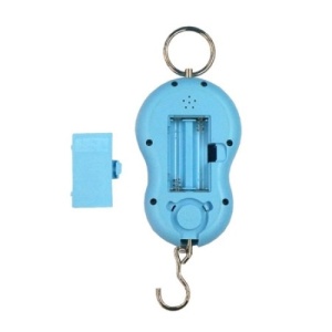 Cantar Electronic Portabil FOXMAG24, 50kg, Ecran LCD, Portabil, Sisteme de Atentionare pentru Greutate depasita sau Baterie descarcata, Albastru - Img 4