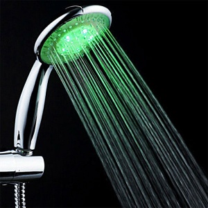 Cap de dus FOXMAG24® cu senzor de temperatura LED Shower YC 8115, Cromat - Img 3