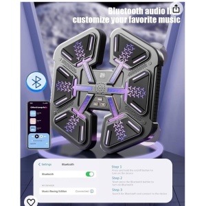 Cutie muzicala interactiva, Bluetooth, LED - Img 2
