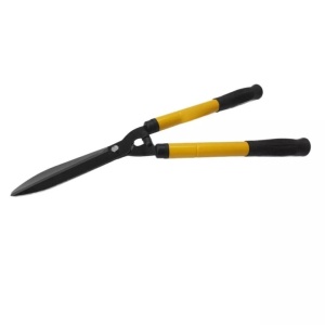Foarfeca pentru gradinarit, cu maner telescopic, cu taiere precisa, protectie antialunecare, din metal si plastic, galben - Img 2