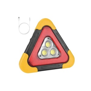 Lanterna, FOXMAG24, Multifunctionala, Forma de Triunghi, 3 LED-uri, Waterproof, Negru - Img 4