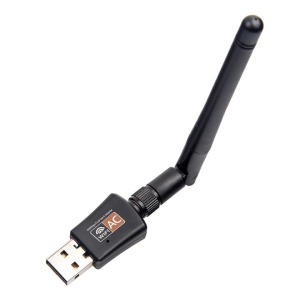 Mini adaptor Wi-Fi, viteza 600Mbps, dual band, portabil, hotspot Wi-Fi, interfata USB 2.0, compatibilitate extinsa, design compact si portabil, negru - Img 3