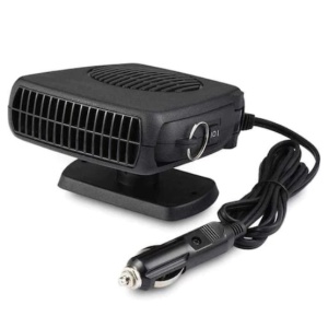 Mini aeroterma auto 2 in 1 FOXMAG24, cu functie de dezaburire si incalzire, conectare la bricheta masinii - Img 2