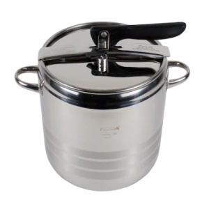 Oala inteligenta sub presiune, FOXMAG24, inox cu capac, 9L - Img 1