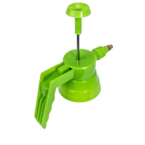 Pompa manuala pentru stropit, capacitate rezervor 1.5L, din plastic cu tija metalica, alb/verde - Img 3