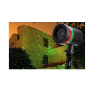 Proiector Laser FOXMAG24 pentru exterior, Instalare in Sol, IP44, 100-240V, Lumina Verde/Rosu, Modern, Negru - Img 4