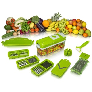 Razatoare Multifunctionala FOXMAG24®, 9 Piese, Nicer Dicer Plus - Img 3