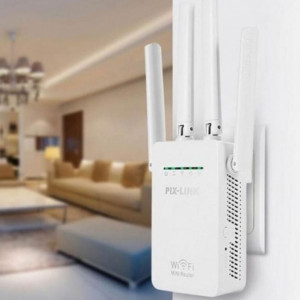 Router / Amplificator Extender Retea WI-FI Pix-Link Router Wireless 300Mbps, FOXMAG24 - Img 2