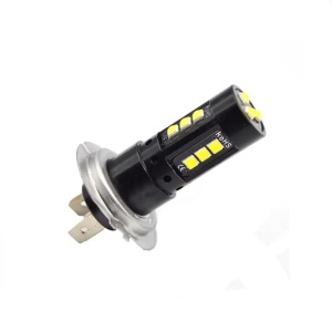 Set 2 becuri auto H4, putere 160W, temperatura culoare 6000K, flux luminos 8000 lumeni, consum redus de energie, plug and play, durata de viata sporita, alb - Img 4