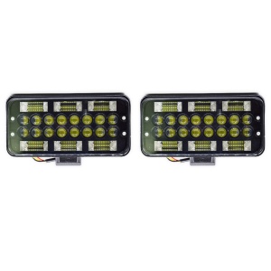 Set 2 Proiectoare led FOXMAG24 198W, Suv, ATV, Tractor, Jeep, 2 faze - Img 1
