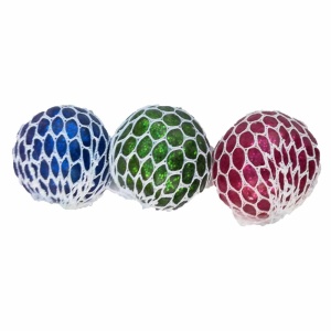 Set 3 mingi antistres cu Slime 5 cm sidefate - Img 1