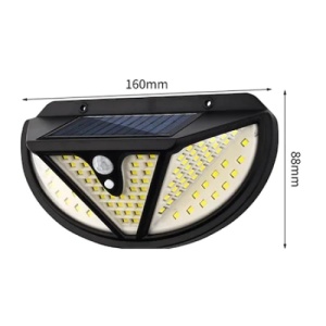 Set 4 lampi solare FOXMAG24, de exterior, rezistenta la apa, senzor de miscare, 118 LED-uri - Img 4