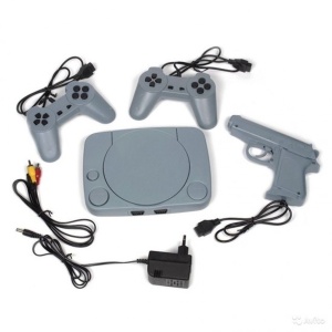Set Consola video cu 2 gamepad-uri si adaptor pentru redare pe TV incluse, Matheus - Img 2