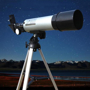 Telescop astronomic FOXMAG24®, 360 mm, Argintiu - Img 2