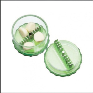 Tocator usturoi, Garlic Pro, cu 10 lame din otel - Img 2