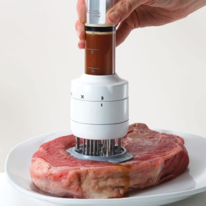 Aparat Pentru Fragezirea Carnii, Cu Injector Sosuri - Img 2