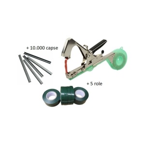 Aparat profesional pentru legat vita de vie Sujineng + 1 banda de 5 role si 10000 de capse - Img 2