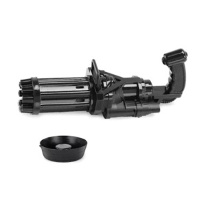 Arma de jucarie FOXMAG24, baloane de sapun, varsta recomandata +3 ani, Negru - Img 1