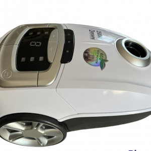Aspirator DESSINI 2500 W, Silentios cu filtru de aer HEPA si LED Display, FOXMAG24 - Img 3