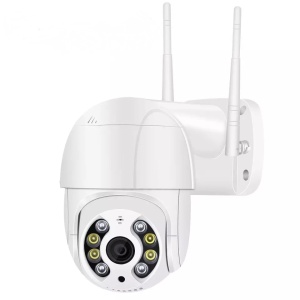 Camera supraveghere audio IP PTZ, 4x Digital Zoom, conectiune WiFi, HD 1080P, AI detectie persoana, interior si exterior - Img 1