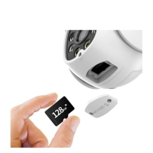 Camera supraveghere FOXMAG24, inteligenta, wireless, monitorizare telefon, alb - Img 2