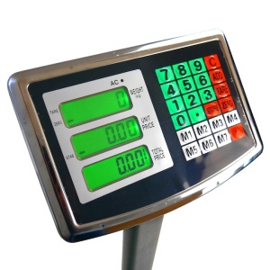 Cantar de platforma, sarcina maxima 135 kg, din otel, afisaj digital cu iluminare, cu baterie reincarcabila de mare capacitate, precizie de masurare +/- 100 g, argintiu - Img 4