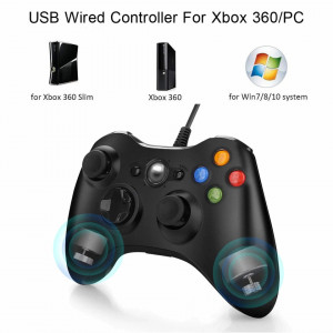 Controller, Joystick pentru Xbox 360 , PC , Laptop Cu Fir , Lungime Cablu 2.5 M, FOXMAG24 - Img 4