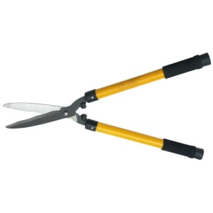 Foarfeca pentru gradinarit, cu maner telescopic, cu taiere precisa, protectie antialunecare, din metal si plastic, galben - Img 1