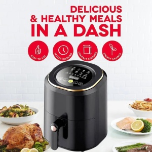 Friteuza Fara Ulei Cu Aer Cald, 1400 W Functie De Coacere, Prajire 7,5L Air Fryer - Img 2