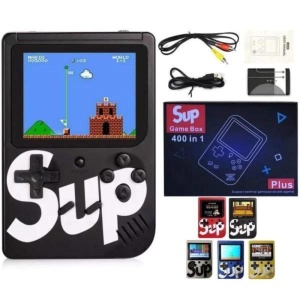 Mini Consola Portabila Retro Sup Game Box Plus 400 Jocuri - Img 3