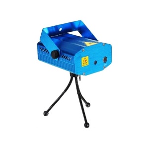 Mini proiector laser cu senzor, interior/exterior, model puncte, albastru, Dalimag - Img 3