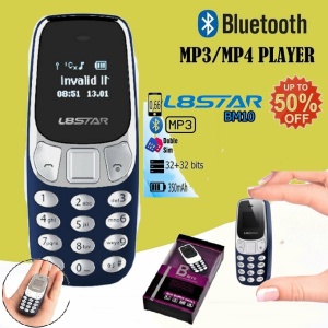 Mini Telefon Dual Sim Radio Fm Bluetooth L8STAR Schimba Vocea - Albastru - Img 3