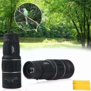 Monoclu-Telescop FOXMAG24®, Factor Marire 16 X , Diametru Lentila 52 mm , Husa Inclusa , Negru - Img 1