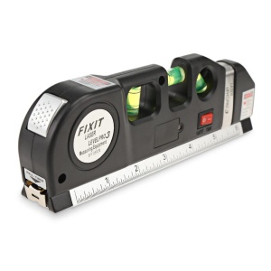 Nivela laser 4 in 1, cumpana cu functie laser, rigla si ruleta FMD213 - Img 1