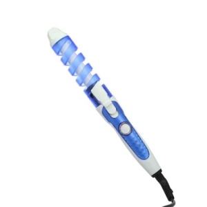 Ondulator ceramic FOXMAG24, pentru bucle, design ergonomic, albastru - Img 1