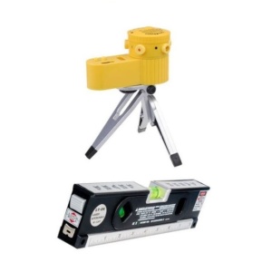 Pachet Nivela multifunctionala cu laser + Nivela multifunctionala cu laser,ruleta si boloboc Laser Level Pro 4 - Img 2