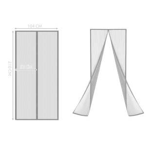 Plasa anti insecte, culoarea alb, 190 x 100 Magic Mesh - Img 3