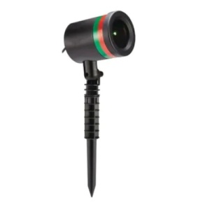 Proiector Laser FOXMAG24 pentru exterior, Instalare in Sol, IP44, 100-240V, Lumina Verde/Rosu, Modern, Negru - Img 1