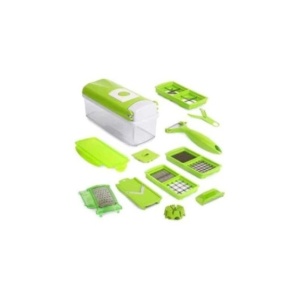 Razatoare multifunctionala FOXMAG24, cu 11 piese pentru fructe si legume, practica - Img 3
