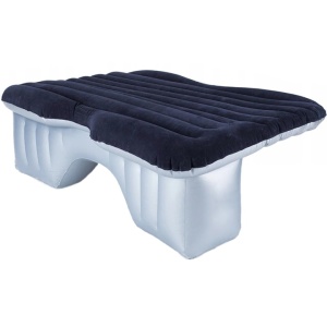 Saltea auto cu pompa Dittom, PVC, Albastra, 135 x 88 x 45 cm - Img 3