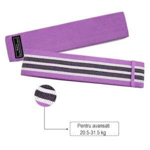 Set 3 benzi elastice FOXMAG24, pentru fitness, 3 niveluri de rezistenta - Img 4