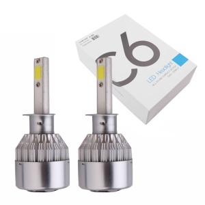 Set de 2 becuri COB C6 H1, FOXMAG24® - Img 2